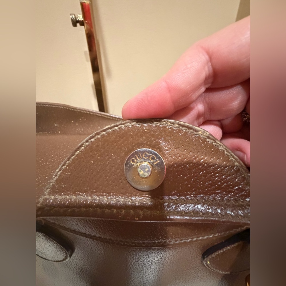 Gucci Diana Brown Leather Handbag-please read for condition - Picture 16 of 16